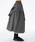 Layered Mesh Flap Skirt
